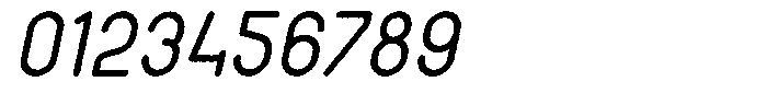 Amu Distort Bold Italic Font OTHER CHARS