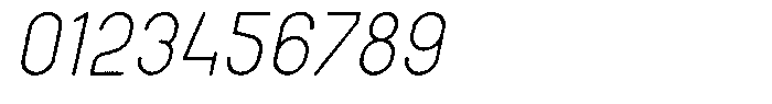Amu Distort Italic Font OTHER CHARS