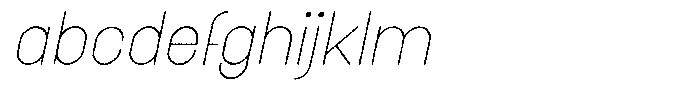 Amu Distort Light Italic FONT