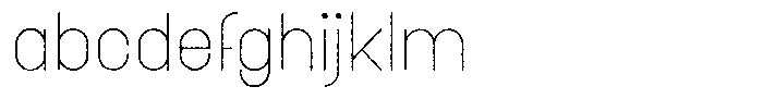 Amu Distort Light FONT