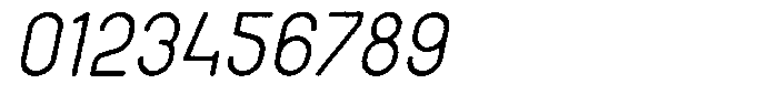 Amu Distort Medium Italic Font OTHER CHARS
