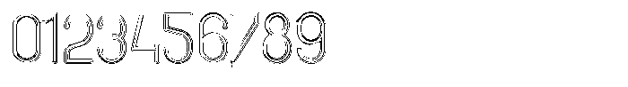 Amu Doutline Light Font OTHER CHARS