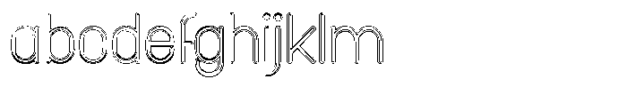 Amu Doutline Light FONT