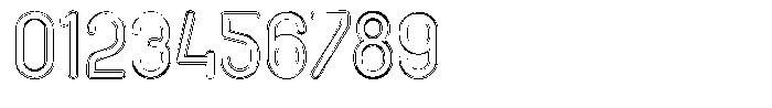 Amu Doutline Medium Font OTHER CHARS