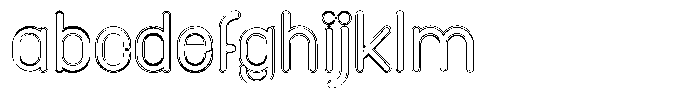 Amu Doutline Medium FONT