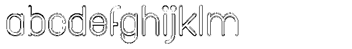 Amu Doutline Regular FONT