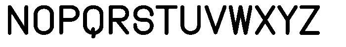 Amu Extra Bold Font UPPERCASE