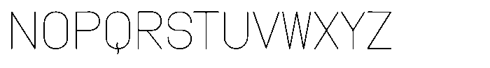 Amu Light Font UPPERCASE