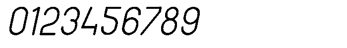 Amu Medium Italic Font OTHER CHARS
