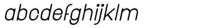 Amu Medium Italic FONT