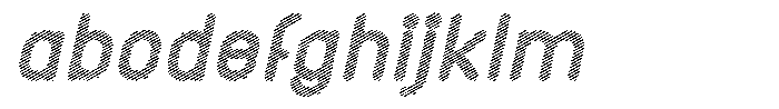 Amu Scribe Black Italic FONT