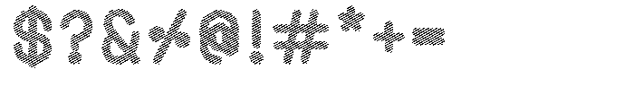 Amu Scribe Black Font OTHER CHARS