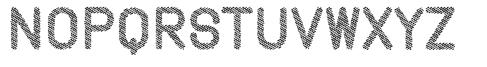 Amu Scribe Black Font UPPERCASE