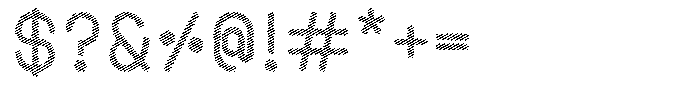 Amu Scribe Bold Font OTHER CHARS