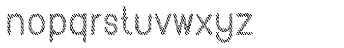 Amu Scribe Bold Font LOWERCASE