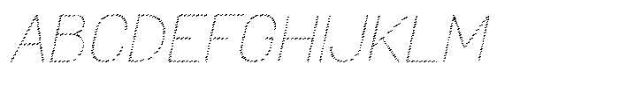 Amu Scribe Light Italic Font UPPERCASE