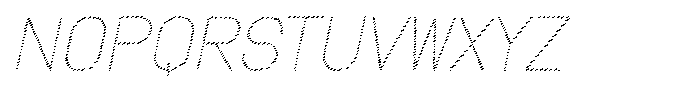 Amu Scribe Light Italic Font UPPERCASE