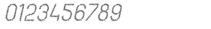 Amu Scribe Medium Italic Font OTHER CHARS