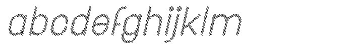 Amu Scribe Medium Italic FONT