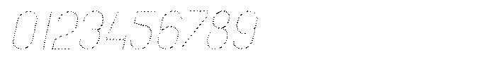 Amu Scribe Thin Italic Font OTHER CHARS