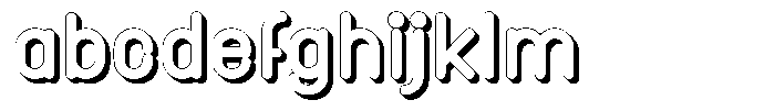 Amu Shadow Black FONT