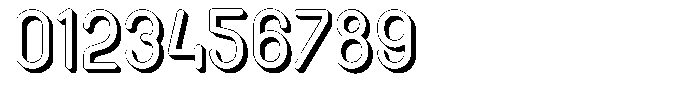 Amu Shadow Bold Font OTHER CHARS