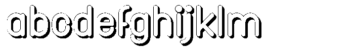 Amu Shadow Extra Bold FONT