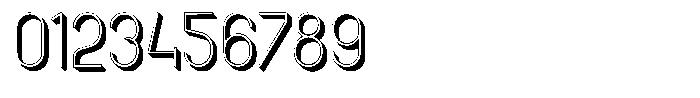 Amu Shadow Light Font OTHER CHARS