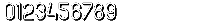 Amu Shadow Medium Font OTHER CHARS