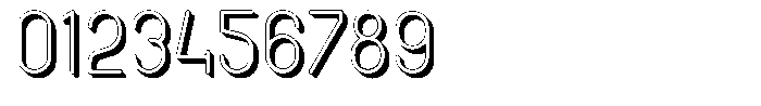 Amu Shadow Regular Font OTHER CHARS