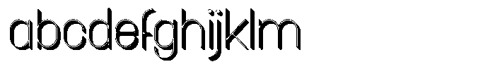 Amu Shadow Thin FONT