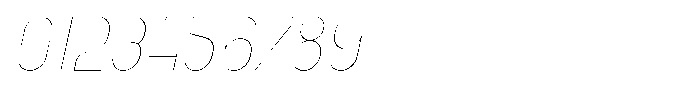 Amu Thin Italic Font OTHER CHARS