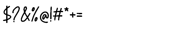Amygost Extra-Bold Font OTHER CHARS