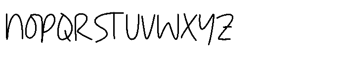 Amygost Regular Font UPPERCASE