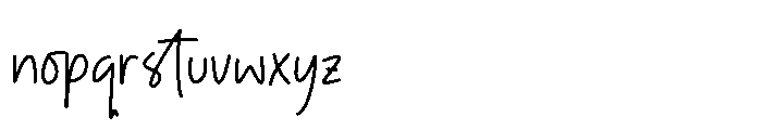 Amygost Regular Font LOWERCASE