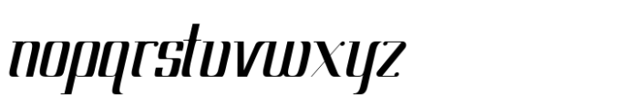 Amystik Italic Font LOWERCASE
