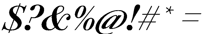AmazoniaItalicVAR BoldItalic Instance Font OTHER CHARS