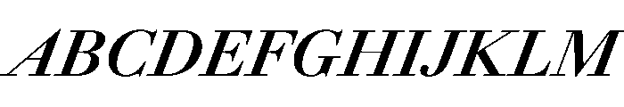 AmazoniaItalicVAR BoldItalic Instance Font UPPERCASE