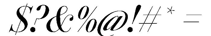 AmazoniaItalicVAR CondensedMediumContrastItalic Instance Font OTHER CHARS
