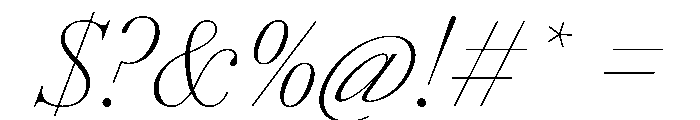 AmazoniaItalicVAR CondensedThinContrastItalic Instance Font OTHER CHARS