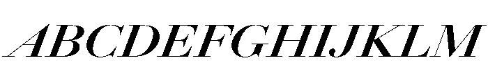 AmazoniaItalicVAR ExpandedBoldContrastItalic Instance Font UPPERCASE
