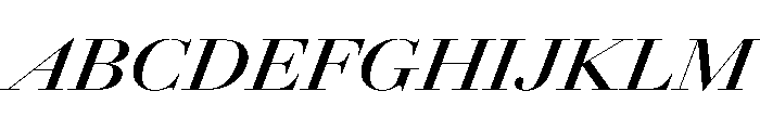 AmazoniaItalicVAR ExpandedSemiBoldContrastItalic Instance Font UPPERCASE