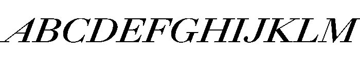 AmazoniaItalicVAR ExpandedSemiBoldItalic Instance Font UPPERCASE