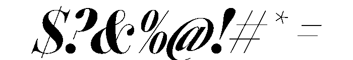 AmazoniaItalicVAR ExtraCondensedBlackContrastItalic Instance Font OTHER CHARS