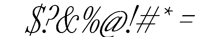 AmazoniaItalicVAR ExtraCondensedExtraLightItalic Instance Font OTHER CHARS