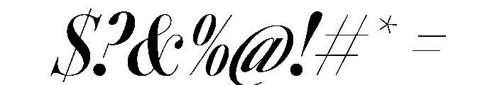 AmazoniaItalicVAR ExtraCondensedSemiBoldContrastItalic Instance Font OTHER CHARS
