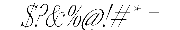 AmazoniaItalicVAR ExtraCondensedThinContrastItalic Instance Font OTHER CHARS