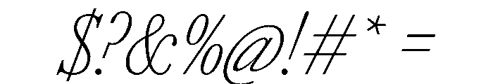 AmazoniaItalicVAR ExtraCondensedThinItalic Instance Font OTHER CHARS