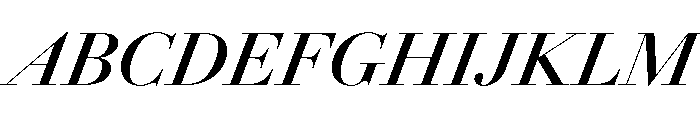 AmazoniaItalicVAR SemiBoldContrastItalic Instance Font UPPERCASE