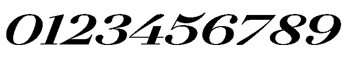 AmazoniaItalicVAR UltraExpandedBlackItalic Instance Font OTHER CHARS